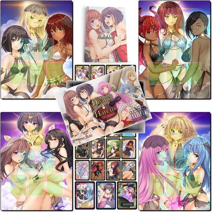 桌遊 Divine Harem Card Game