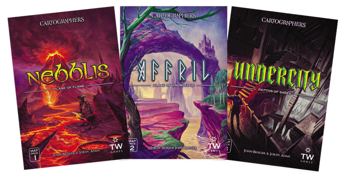 桌遊 Cartographers