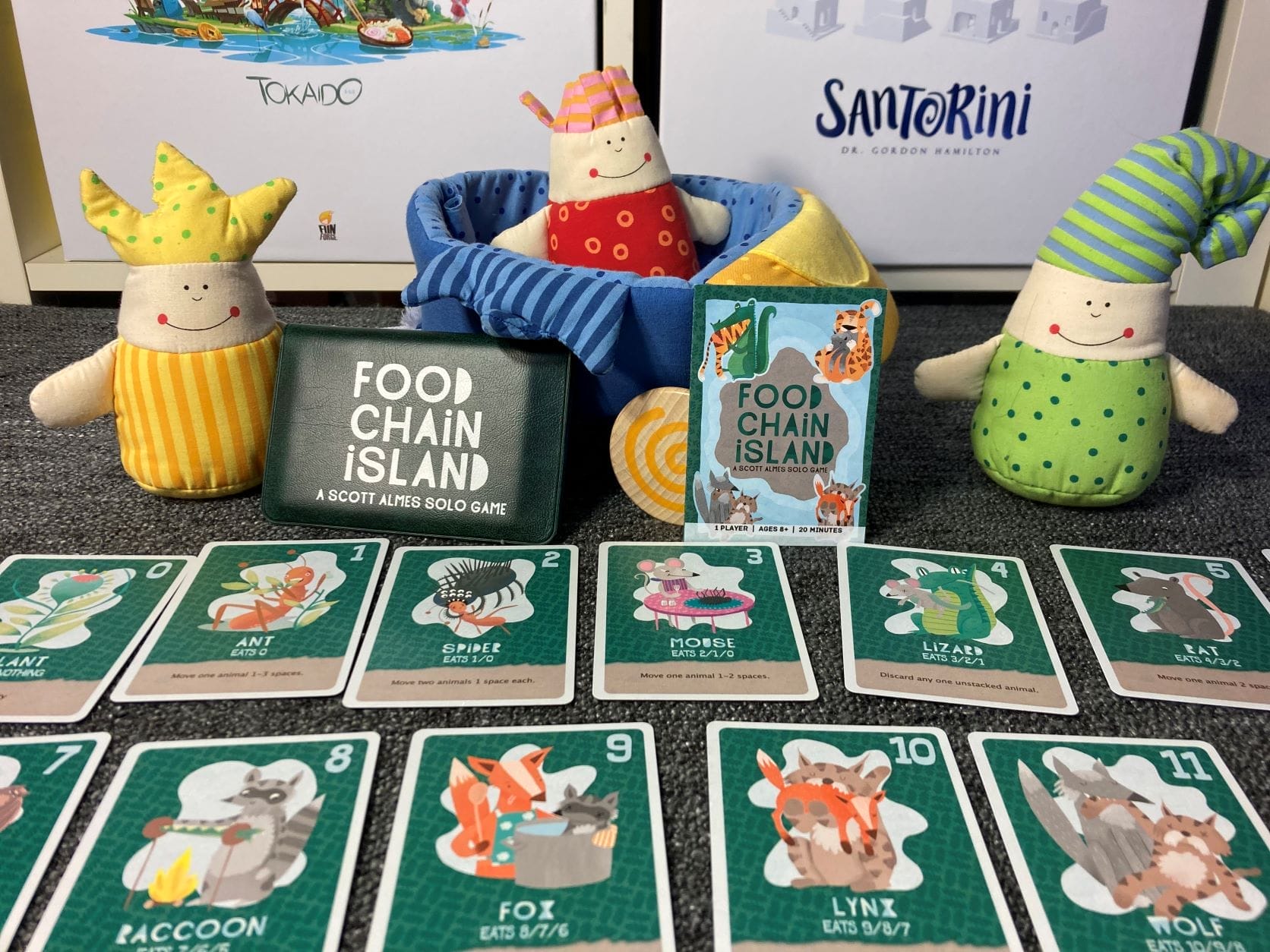 桌遊開箱 Food Chain Island