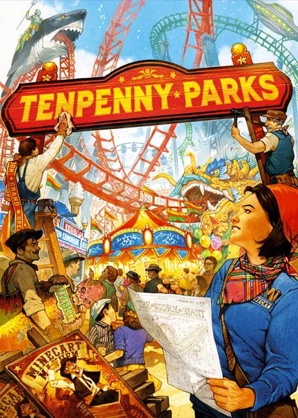 桌遊 Tenpenny Park 坦帕妮主題樂園